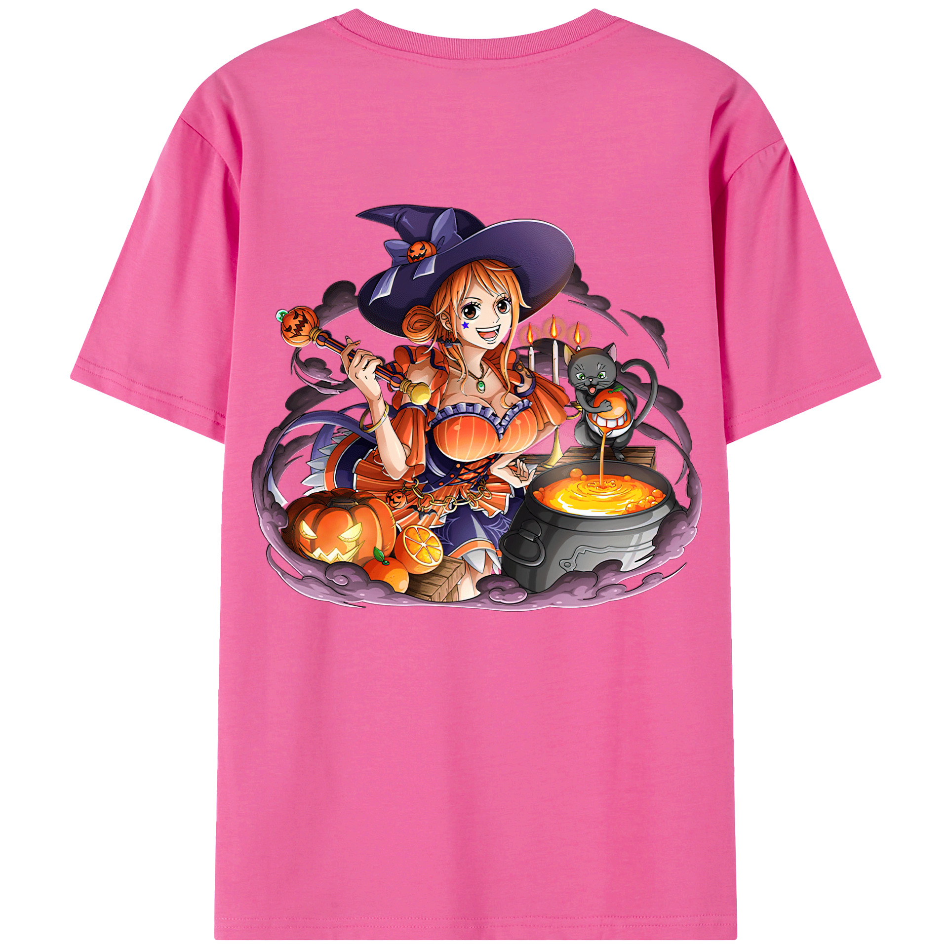（画像用） ワンピース ナミ ONE PIECE Nami レディース半袖Tシャツ(バックプリント)